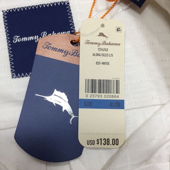 Tommy Bahama Aloha Isles Hawaiian Button Shirt - Picture 6 of 6